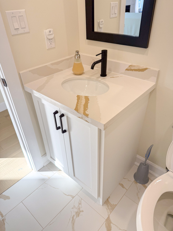 Canaan bathroom renovation in 2024 in Stevensville, Ontario 1