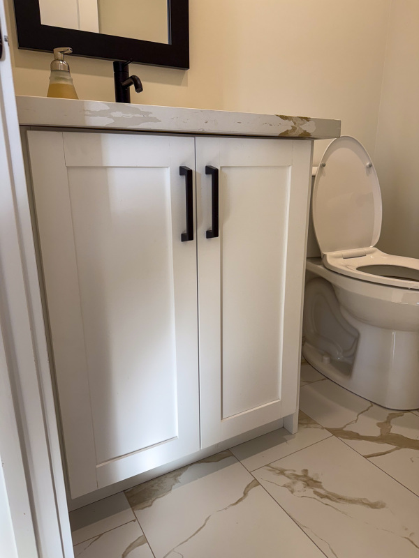 Canaan bathroom renovation in 2024 in Stevensville, Ontario 3