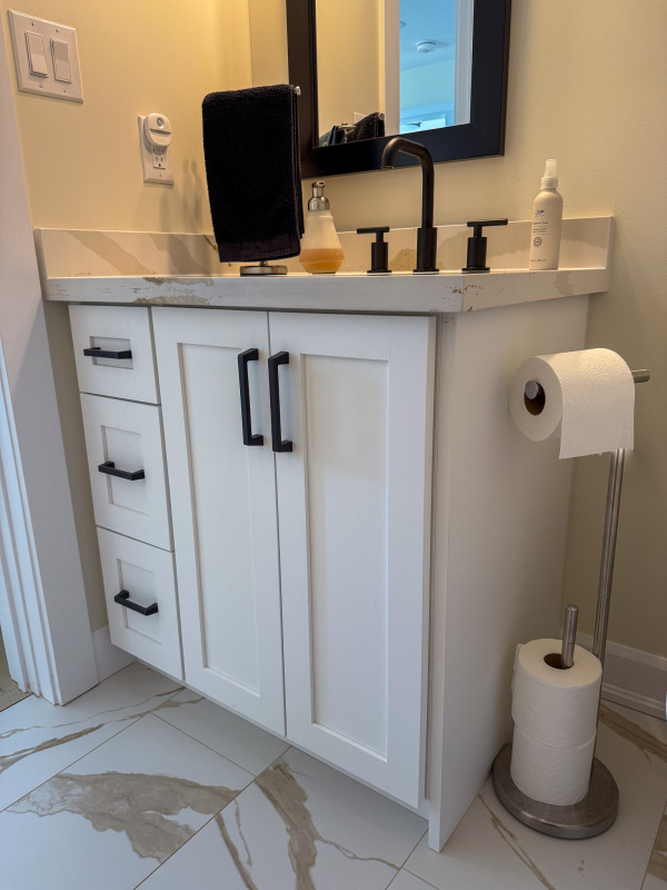 Canaan bathroom renovation in 2024 in Stevensville, Ontario 11