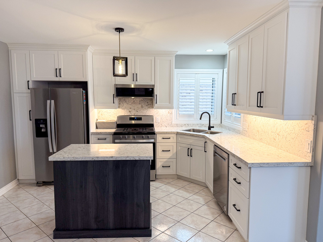 Transitional kitchen in Thorold, Ontario 11